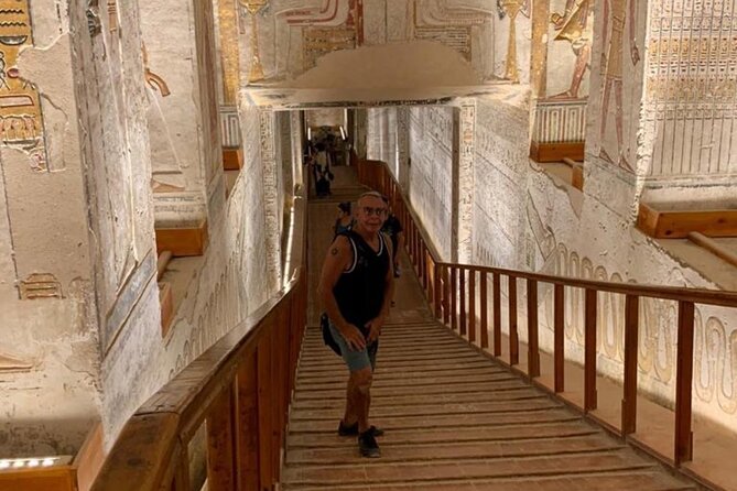 Full-Day Luxor Tour from Cairo by Plane - The Valley of the Kings: Three Tombs Below the Hills