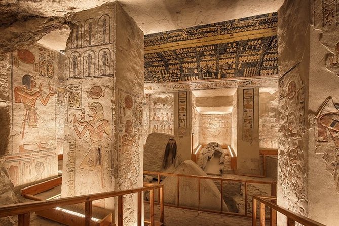 Full-Day Private Tour to Luxor from Hurghada with Lunch - Valley of the Kings: three tombs in two hours
