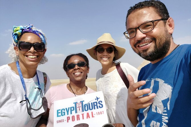 Full Day to Giza Pyramids, Sphinx, Saqqara & Dahshur. - Facing the Great Sphinx