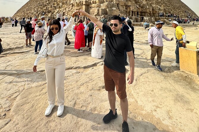 Full Day Tour in Pyramids and Egyptian Museum - The Great Sphinx and the missing Khan El-Khalili detail