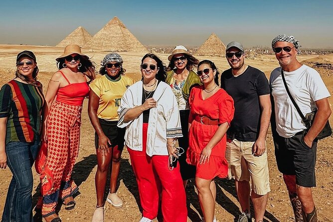Full-Day Tour to Giza Pyramids Saqqara Memphis Sphinx Private - Khufu’s Great Pyramid and the question of interior tickets