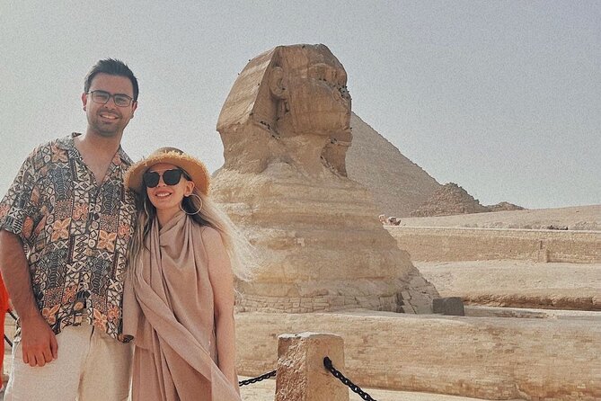 Full-Day Tour to Giza Pyramids Saqqara Memphis Sphinx Private - Memphis: statues from Egypt’s old capital
