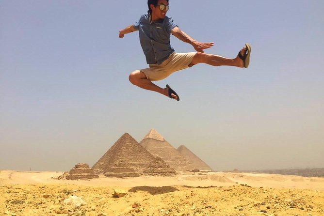 Full Day Tour to Giza Pyramids with Camel Ride and Egyptian Museum in Cairo - The Great Sphinx and its temple