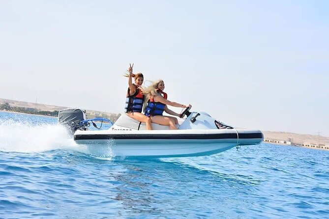 Giftun Island ( Orange bay ) from Hurghada - Banana boats and sofa boats depend on weather