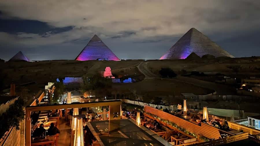 Giza: Dinner with Pyramids All Around You at Rooftop7000 - Key points before you book