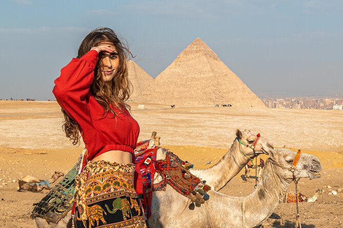 Giza Pyramids and Sphinx with Camel ride & Mummification Temple - Khufu’s Pyramid, the Great Pyramid of Giza