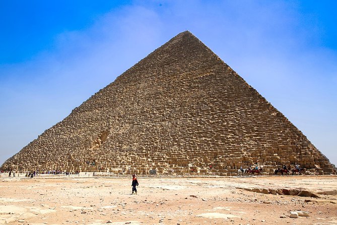 Giza Pyramids, Camel ride and Shopping with ATV Quad bike - Khufu, the largest pyramid at Giza