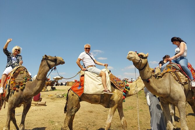 Giza Pyramids, Camel Ride, ATV and Shopping Tour w/ Dinner Cruise - The Pyramids of Giza: famous, immense, and time-sensitive