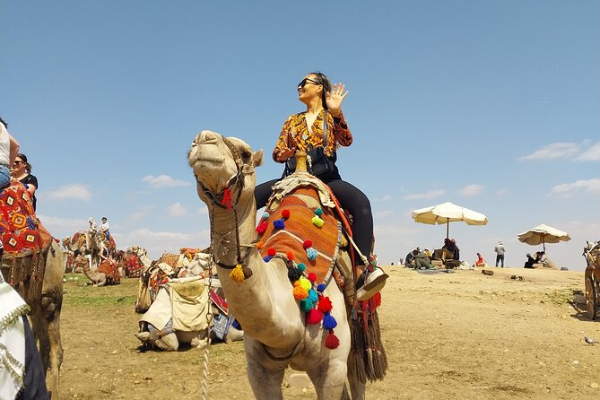 Giza Pyramids, Camel Ride, ATV and Shopping Tour w/ Dinner Cruise - One hour on an ATV beside the Giza desert