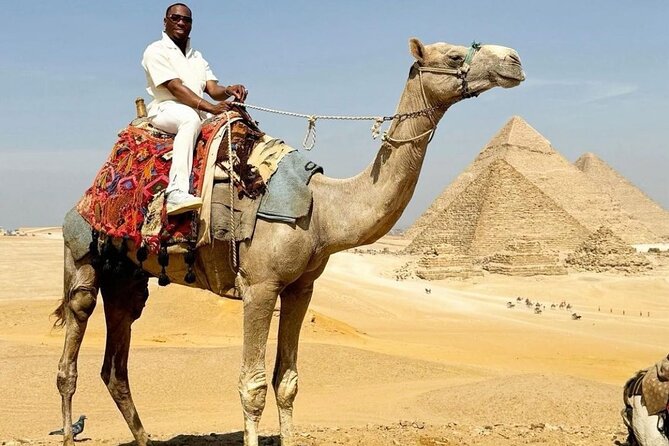 Giza Pyramids, Camel ride, Shopping with ATV Quad bike - The Sphinx and the best pyramid viewpoint