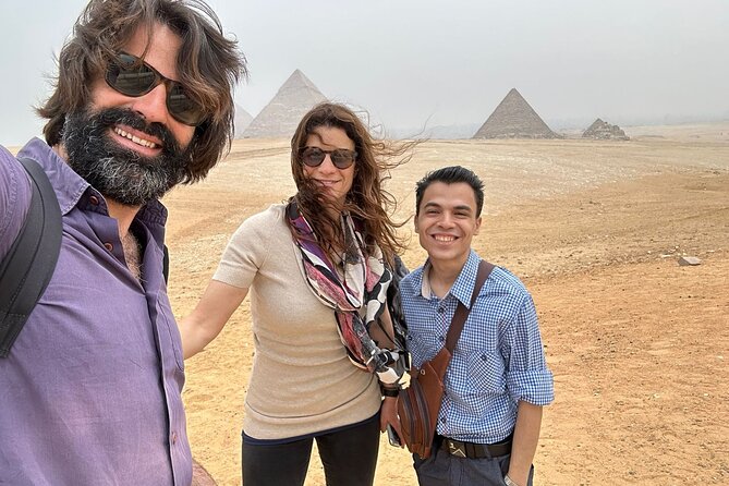 Giza Pyramids & Egyptian Museum - The queens’ pyramids and the Great Sphinx