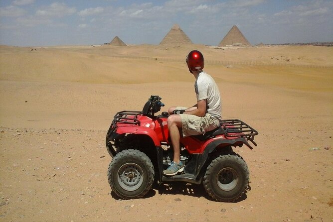 Giza Pyramids private tour, ATV bike, Lunch, Camel ride, shopping - The Great Sphinx and Khafre’s valley temple