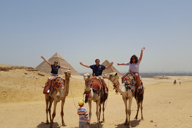 Giza Pyramids Sakkara Dahshur & Memphis - Your Cairo pickup and eight-hour schedule