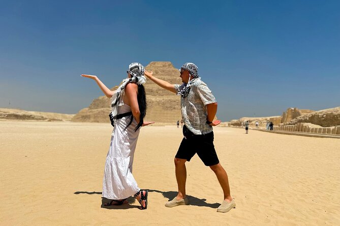 Giza Pyramids Sakkara Memphis Full Day Tour - Saqqara and the Step Pyramid: where the story changes