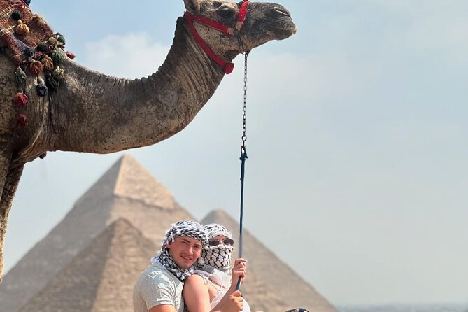 Giza Pyramids Sakkara Memphis Full Day Tour - Lunch, camel rides, and extra costs
