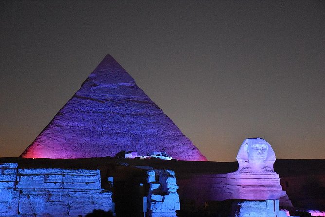 Giza Pyramids Sound & Light Show At Night - A private evening, with a few rough edges