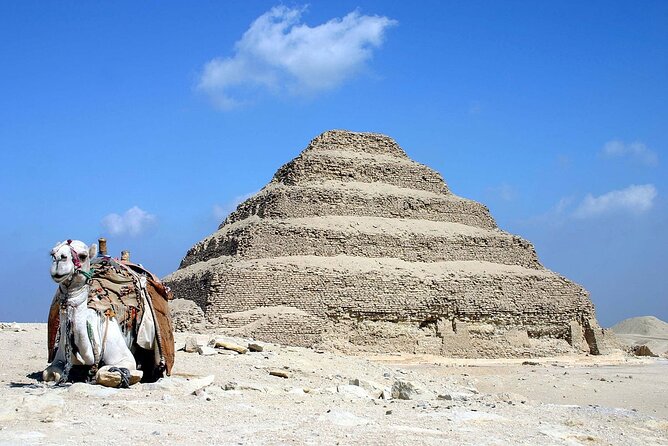 Giza pyramids, Sphinx, and the big museumum - Saqqara and Djoser’s six-step beginning