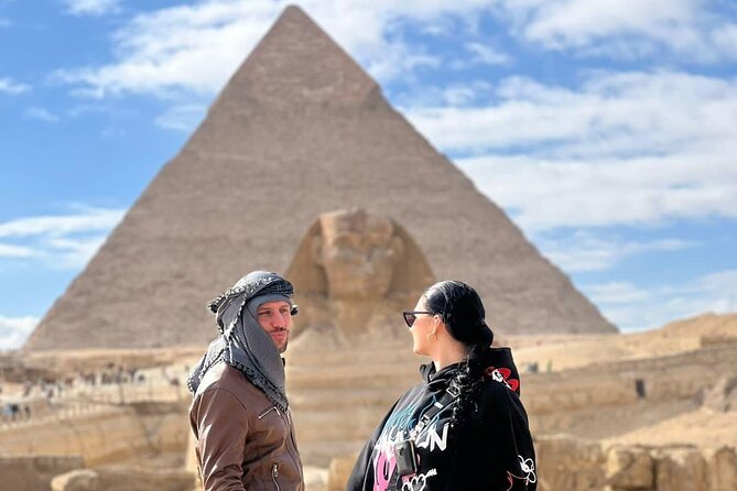 Giza pyramids,Sphinx,ATV bike,Camel ride, Dinner cruise& shopping - Returning to the hotel before the Nile evening