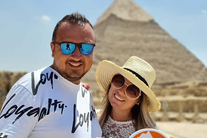 Giza Pyramids & Sphinx Day Trip - The Great Pyramid of Khufu in one focused hour