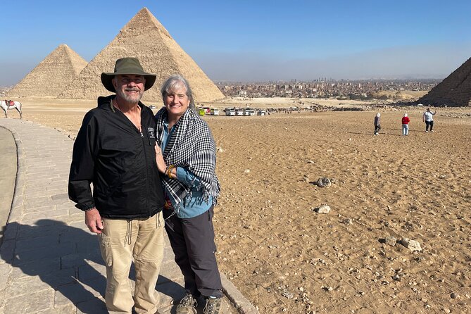 Giza Pyramids, Sphinx, Egyptian Museum day tour with a guide - Timing, shopping, food, and possible delays