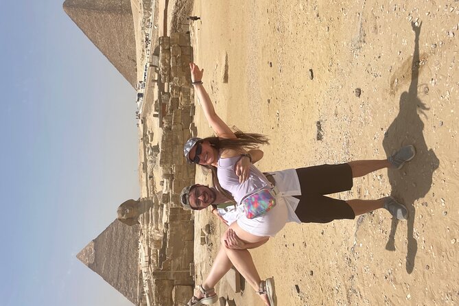 Giza Pyramids, Sphinx, Egyptian Museum day tour with a guide - Khufu and the first look at the Giza Plateau