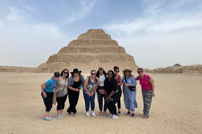 Giza pyramids, sphinx , panorama pyramids & shopping tour - The pyramid panorama and the photo stop