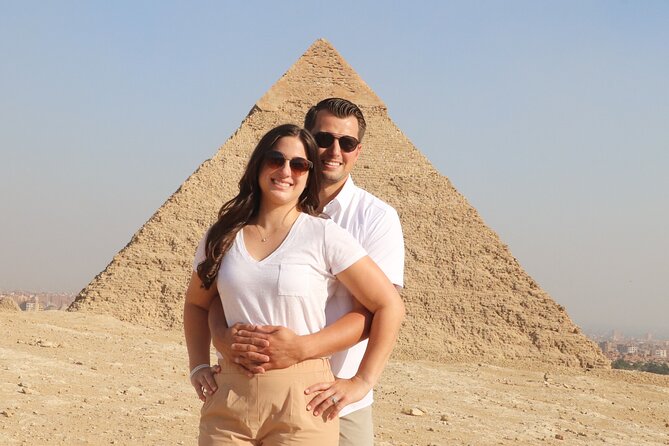 Giza pyramids, sphinx , panorama pyramids & shopping tour - Memphis and the pharaohs’ former capital