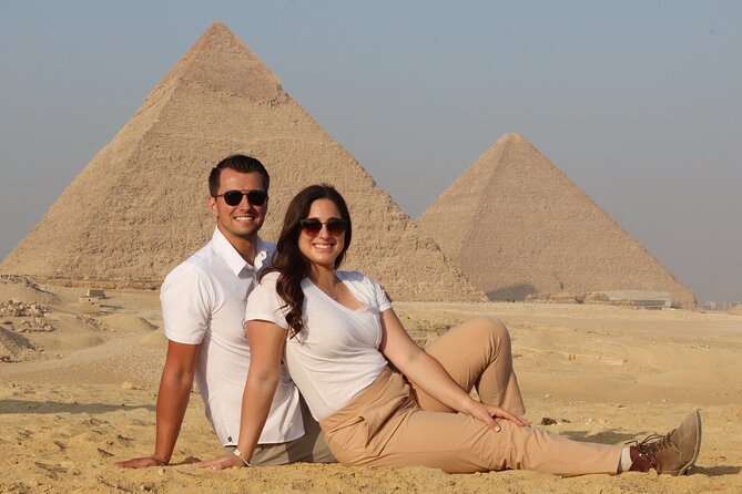 Giza pyramids, sphinx , panorama pyramids & shopping tour - Papyrus workshop: craft, context, and the sales question