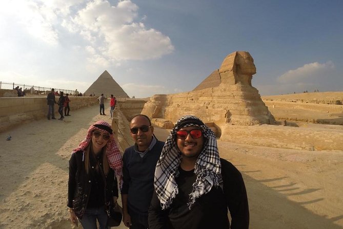 Giza pyramids Sphinx Sakkara and Memphis Private Day Tour - Transport, pickup, lunch, and optional extras
