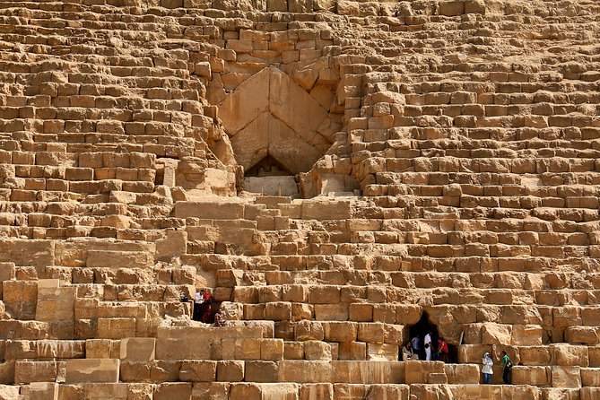 Giza Pyramids, Sphinx, Sakkara Pyramid with Camel ride & Shopping - Hotel pickup at 8:00 a.m. and the drive south