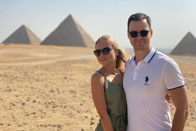 Giza Pyramids, Sphinx, Saqqara and Memphis Full-Day Cairo Tour - Starting at Saqqara and Djoser’s Step Pyramid