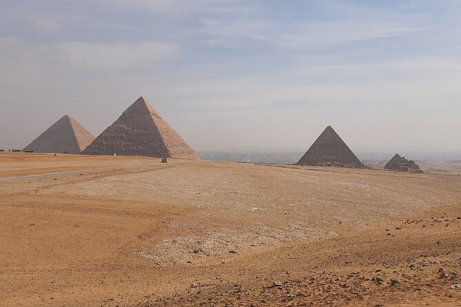 Giza Pyramids with (GEM) Grand Egyptian Museum - Inside the Grand Egyptian Museum