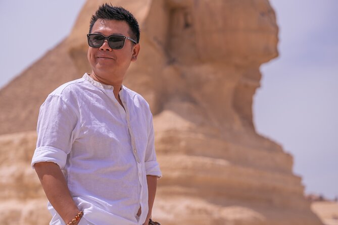 Giza pyramids with professional photography - Is $135 per person good value?