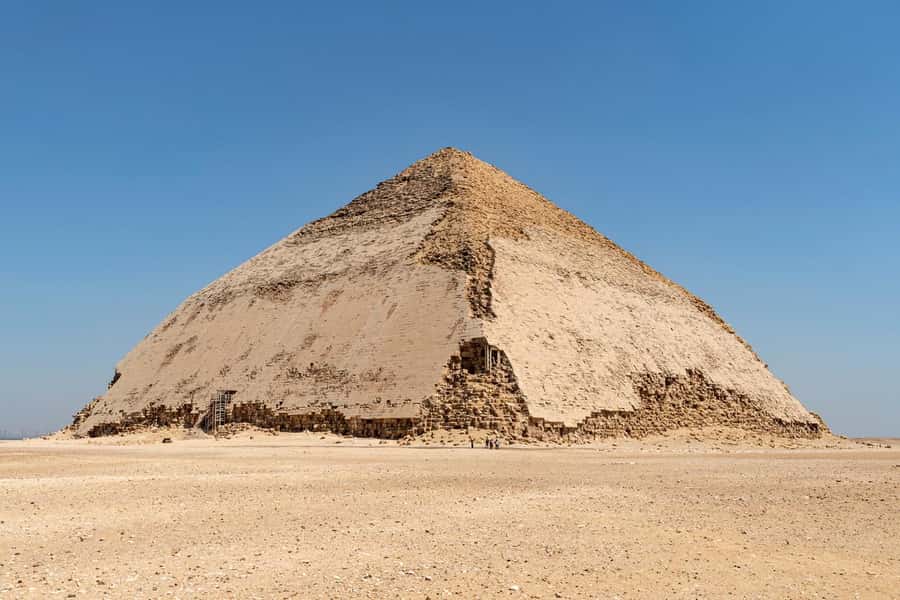 Giza: Sakkara, Memphis & Dahshur (Pyramid & Felucca Options) - Dahshur shows pyramid building in trial and error