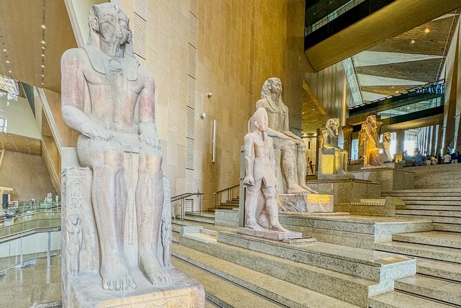 Grand Egyptian Museum and Pyramids of Giza Private Tour - A simple Egyptian lunch: falafel or koshari