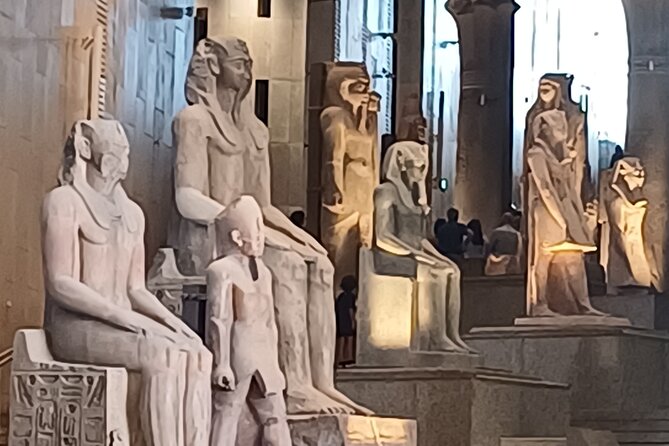 Grand Egyptian Museum, Grand staircase, New Galleries, and lunch. - Transport, timing, and comfort