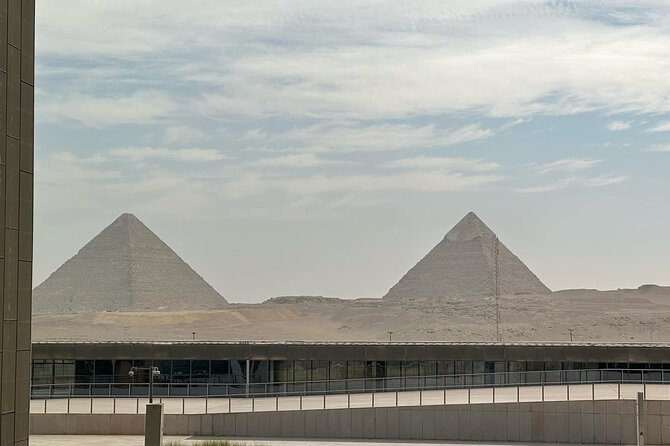 Grand Egyptian Museum, Grand staircase, New Galleries & lunch - Seeing the new galleries and thousands of artifacts