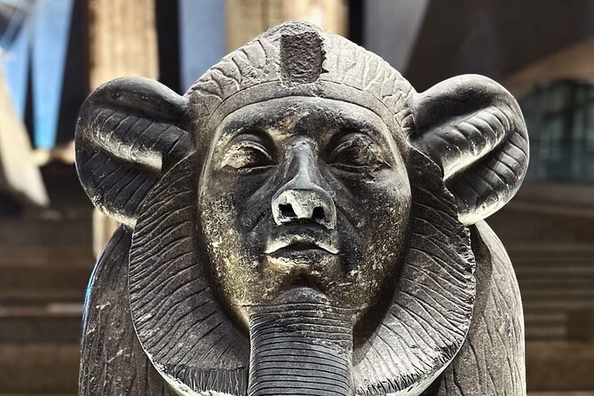 Grand Egyptian Museum, Grand staircase, New Galleries & lunch - The guide makes the biggest difference