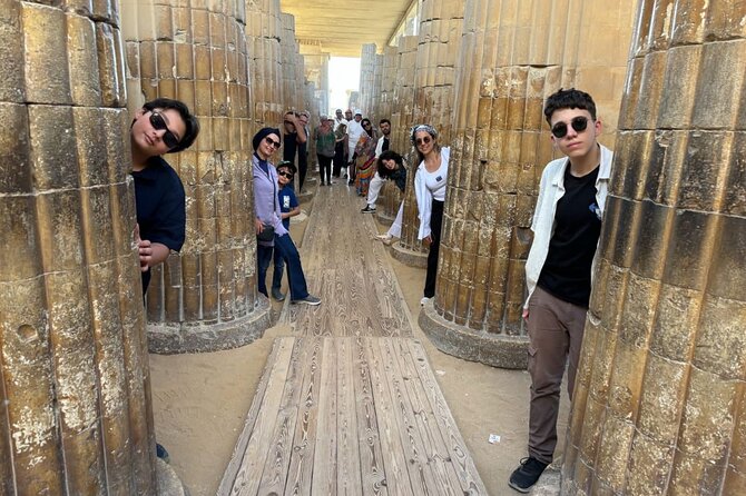 Great Giza Pyramids, Sphinx , saqqara step Pyramid , Memphis city - The guides and drivers make the difference