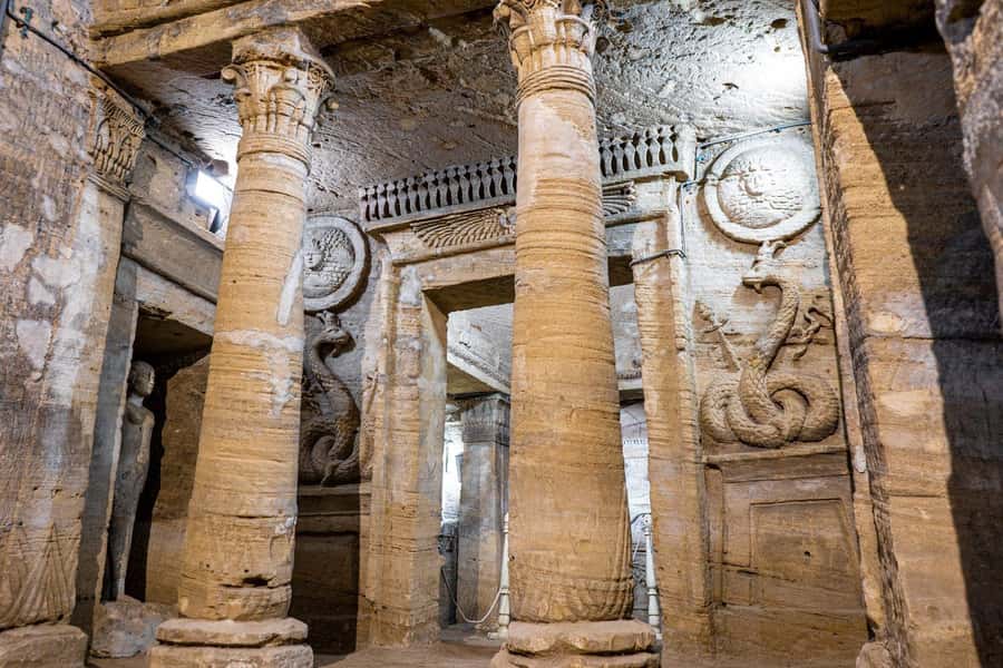 Group Tour top Things To Do In Alexandria From Cairo - Kom el Shoqafa, Alexandria’s underground surprise