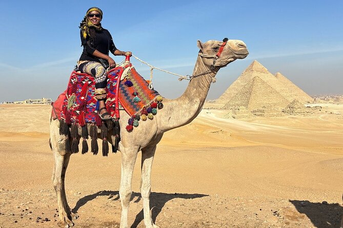 Guided Tour to Giza Pyramids ,Sphinx, Camel & inside the pyramids - Choosing which pyramid interior to enter