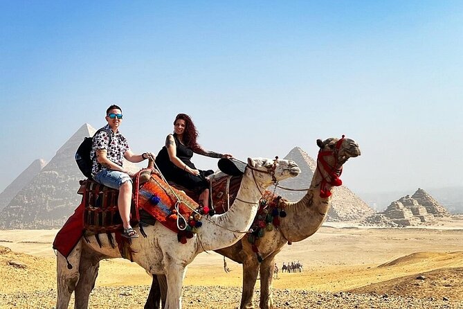 Guided Tour to Giza Pyramids ,Sphinx, Camel & inside the pyramids - The Great Sphinx and its unanswered questions