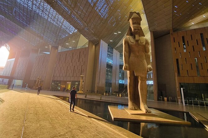 Guided tour to the Grand Egyptian Museum Giza Pyramids with Lunch - Starting at the Giza Pyramids
