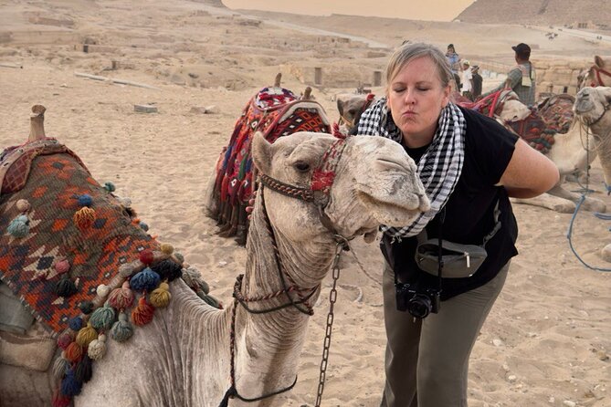 Half day at the pyramids and the Sphinx - Meeting the Sphinx and entering the Valley Temple