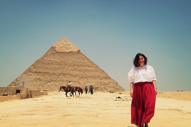 Half day at the pyramids and the Sphinx - Seeing the Great Pyramid and its neighbors