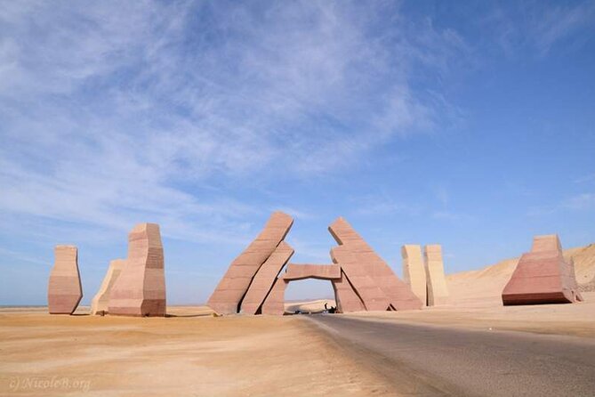Half day bus tour of Ras Mohammed Park and Magic Lake From Sharm - Allah Gate gives the morning a dramatic start