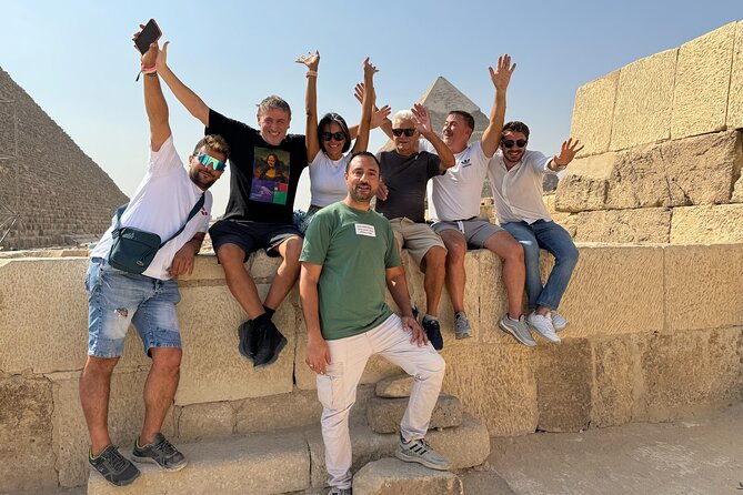 Half Day Giza Pyramids and Sphinx - The Great Pyramid of Khufu, the first major stop