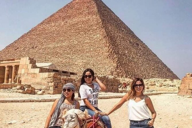 Half day Giza pyramids and Sphinx tour with an Egyptologist - The Great Pyramid of Khufu gets the longest look