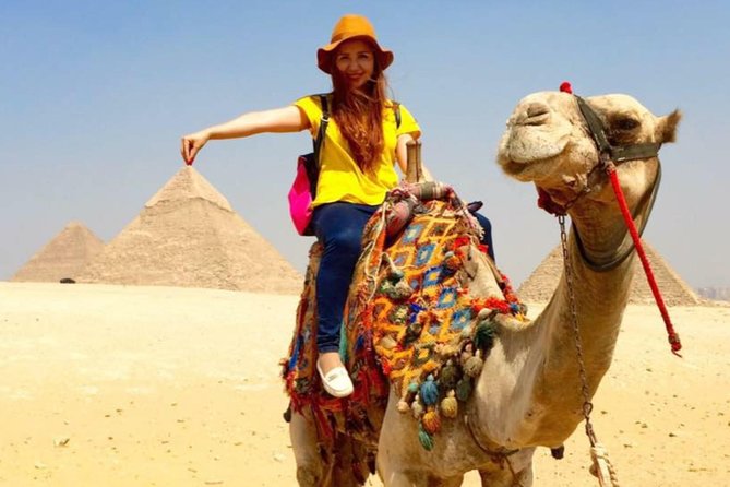 Half day Guided tour to Giza pyramids Sphinx with 1 Hour Camel ride - Seeing Khufu, the Great Pyramid