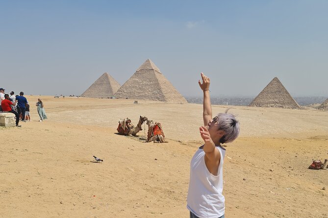 Half Day private guided tour Giza Pyramids,Sphinx,lunch,camel rid - Meeting the Great Sphinx and Valley Temple